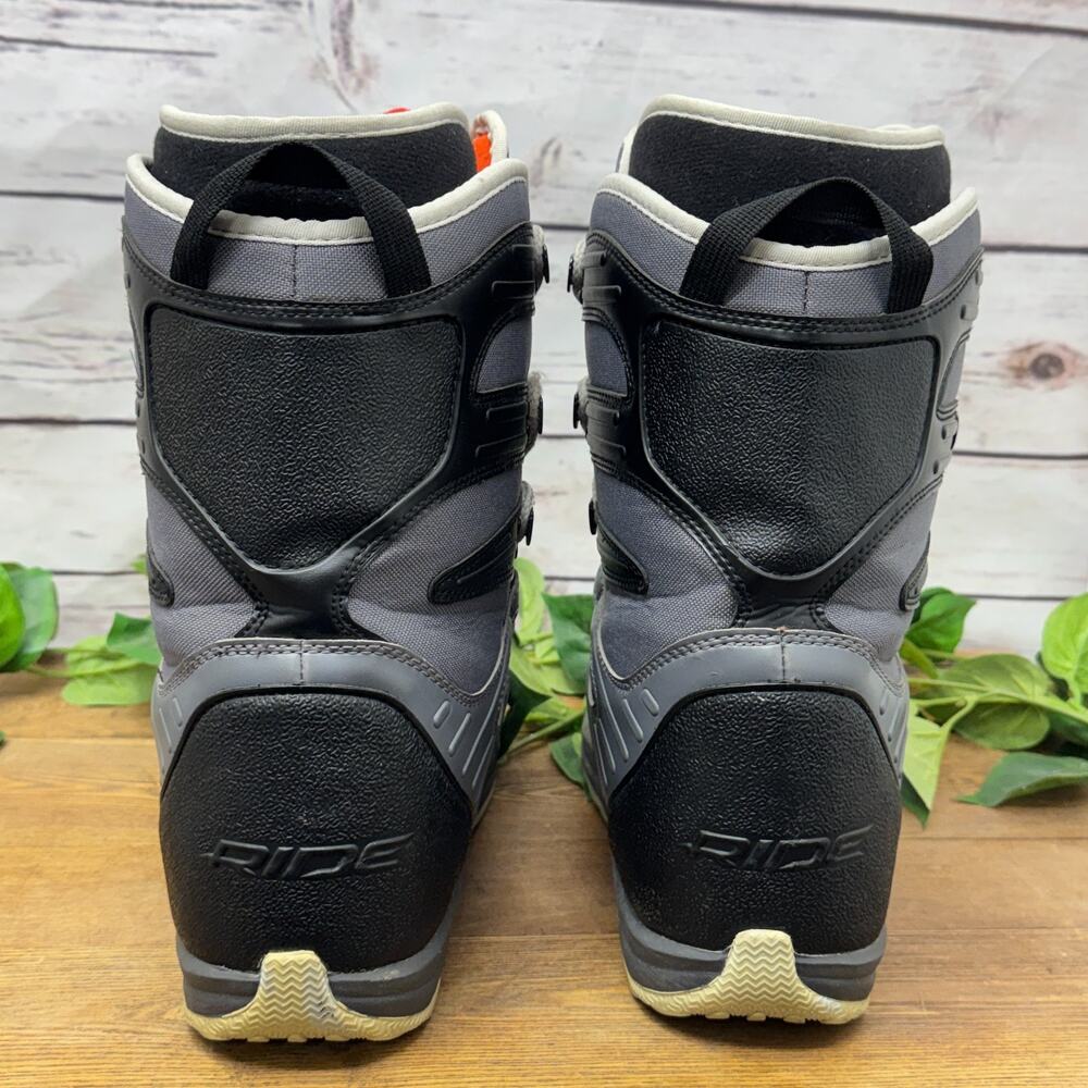 RIDE Woman’s Size 9 Snowboarding Boots Snow Board Winter Downhill Sports Gray - Picture 5 of 13